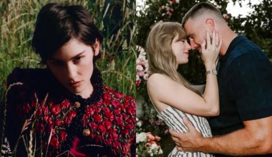 Gracie Abrams reacts to Taylor Swift feud rumours around her wedding to Travis Kelce