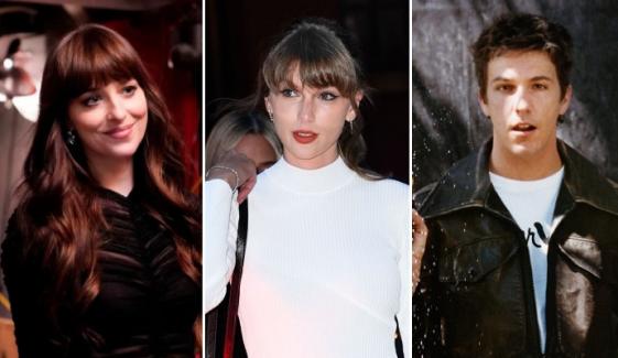 Dakota Johnson joins Taylor Swift for girls’ night out after Role Model split