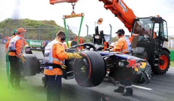 Max Verstappen breaks silence after dramatic Dutch Grand Prix crash 