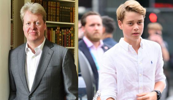 Princess Diana’s brother looks uncannily like Prince George in rare Eton College memory