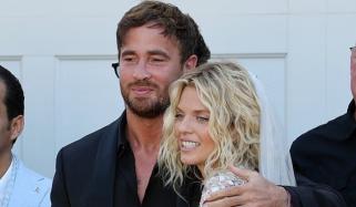 AnnaLynne McCord enchants in intricate floral gown as she weds Danny Cipriani