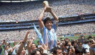 Diego Maradona's iconic 'Hands of God' ball sells for $3.3 million at auction