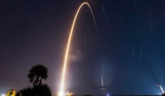 SpaceX Falcon 9 booster lands for record 37th time after Starlink lift off