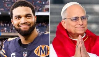 Vatican photo accidental reveal: Chicago Bears ‘Rivalries’ Jersey shown in Caleb Williams gift