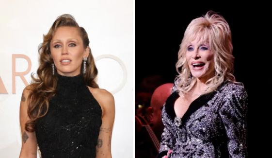Miley Cyrus makes grief-stricken first appearance after Dolly Parton’s death