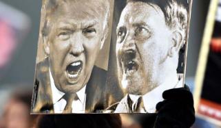 US education department's 'hype' video backfires after Trump-Hitler comparison