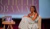 Michelle Obama’s Carolina Herrera striped dress steals Martha’s Vineyard event