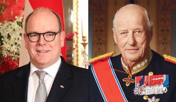 Prince Albert sends emotional condolences to King Haakon after King Harald V’s death
