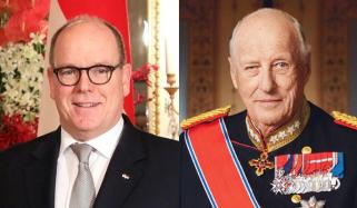 Prince Albert sends emotional condolences to King Haakon after King Harald V’s death