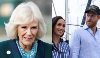 Queen Camilla sends key message in major outing as Harry, Meghan returned to UK 