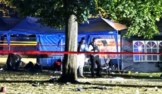 One dead, 9 injured in Washington Park's mass shooting, authorities offer reward for leads