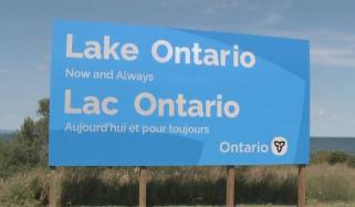 Canada hits back at Trump with massive ‘now and forever’ Lake Ontario billboard