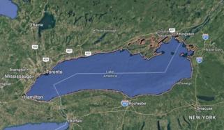 Google Maps renames Lake Ontario to Lake America after Trump's executive order