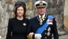 King Carl Gustaf, Queen Silvia make solemn appearance after tragic school incident