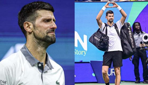Novak Djokovic burst into tears in heartbreaking US Open first round loss