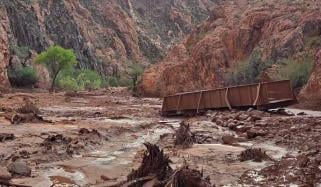 Grand Canyon flooding: 15 hikers feared missing, dozens evacuated 