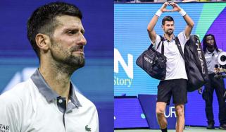 Novak Djokovic burst into tears in heartbreaking US Open first round loss