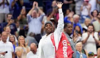 Venus Williams’ 26th US Open journey ends in first-round defeat to Sofia Kenin
