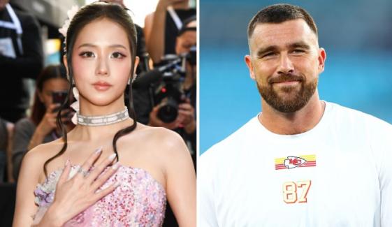 BLACKPINK Jisoo teams up with Taylor Swift husband Travis Kelce for surprise collab