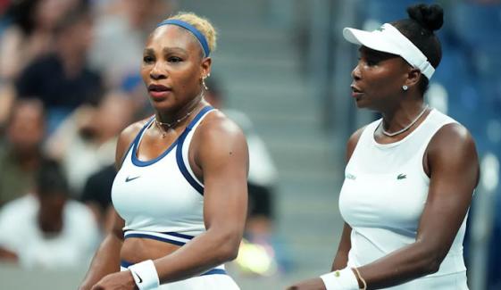 Serena and Venus Williams exit US Open after first round women's doubles defeat