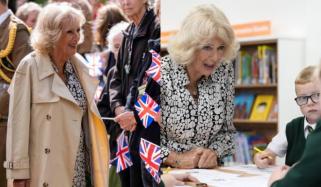 Queen Camilla makes surprise visit to Liverpool library destroyed in 2024 riots