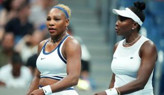 Serena and Venus Williams exit US Open after first round women's doubles defeat