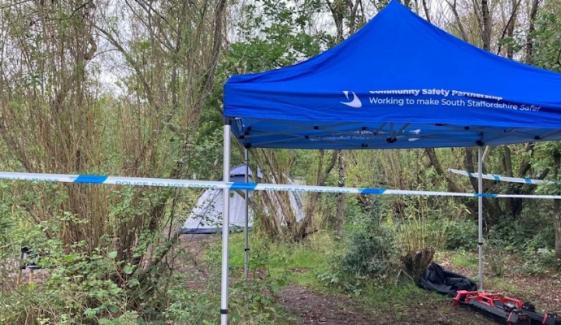 Three-month-old baby dies in Cheslyn Hay woodland as police probe 'unexplained' death