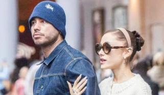 Ariana Grande sends fans swooning as she kisses Ricky Alvarez after hinting at marriage