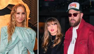 Nikki Glaser jokes she fears getting ‘sniper dot’ as she speaks on Taylor Swift wedding