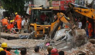 Delhi building collapse: 3 dead, several students trapped under debris as rescue underway
