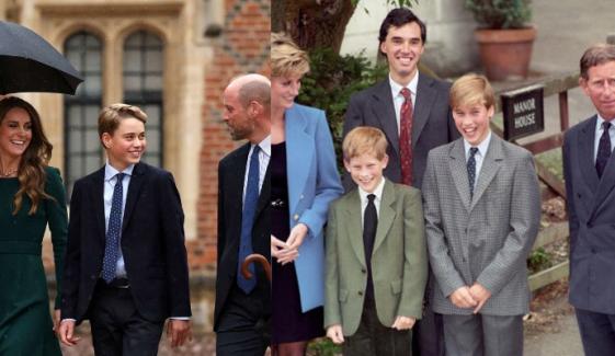 Prince William, Kate Middleton share first message as Prince George follows family legacy