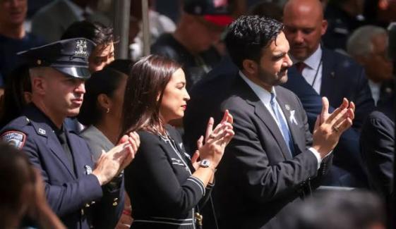 NYC Mayor Mamdani and AOC 9/11 ceremony video sparks heated debate