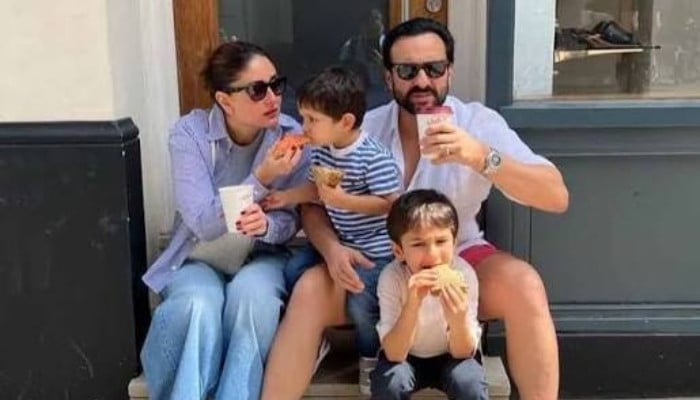 Kareena Kapoor shares family festive joy with Jeh and Saif Ali Khan in adorable post