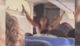 Unruly female passenger arrested after stripping naked on flight