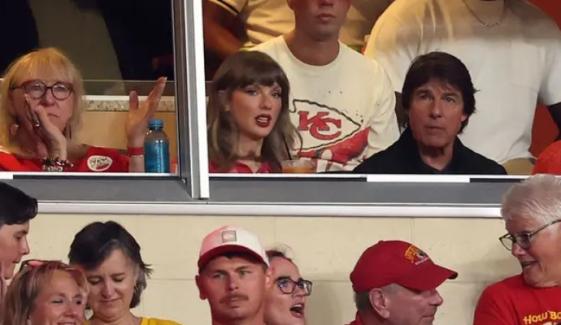 Taylor Swift leaves fans baffled after chiefs game sighting with Tom Cruise & Emmys cameo