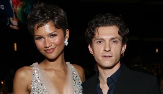 Zendaya, Tom Holland look head over heels as they flash rings at 2026 Emmys