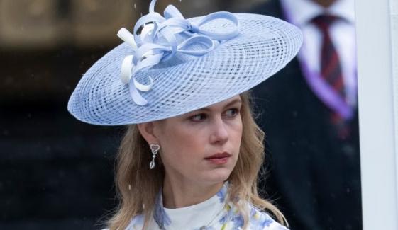 Lady Louise Windsor steps out with boyfriend in rare public appearance