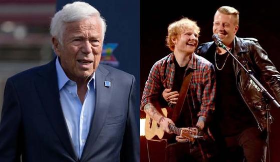 Robert Kraft makes shocking Ed Sheeran claim after Macklemore controversy 