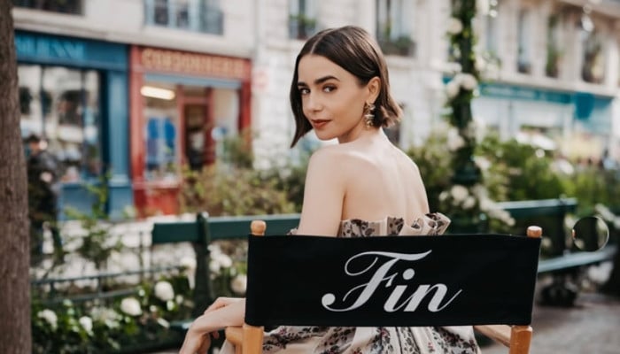 Lily Collins bids ‘au revoir’ to Emily Cooper as ‘Emily in Paris’ wraps final season filming