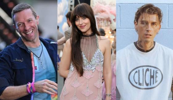 Chris Martin steps out with mystery woman amid Dakota Johnson, MGK dating rumors 