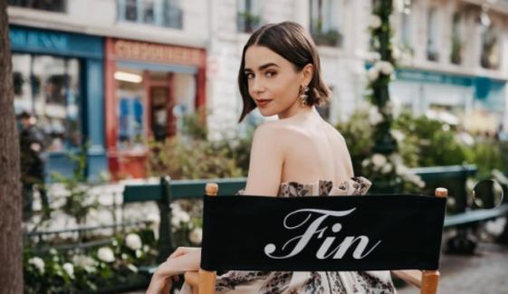 Lily Collins bids ‘au revoir’ to Emily Cooper as ‘Emily in Paris’ wraps final season filming