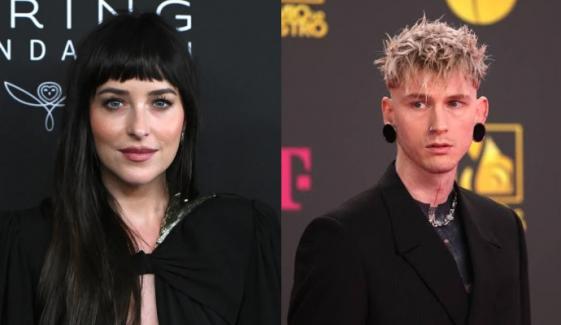 Dakota Johnson says musicians 'like me' amid MGK romance buzz