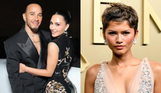 Kim Kardashian 'deals' with Zendaya to impress Lewis Hamilton at Lucas opening 