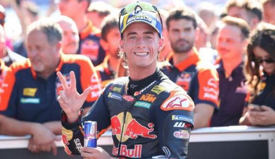 Pedro Acosta finally breaks through with maiden MotoGP win at Red Bull ring