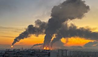 Two dead in Moscow region as drones hit oil refinery in Russian capital