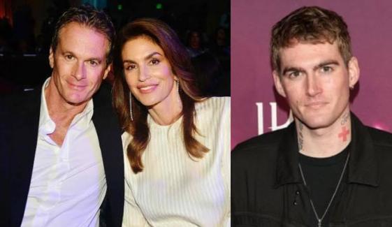 Cindy Crawford, Rande Gerber make first appearance since son Presley’s death 