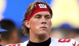 Jaxson Dart knee injury update: Giants QB forced out against Rams
