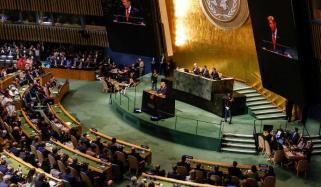 Trump threatens Iran with annihilation at UN, predicts post-election deal