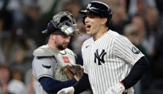Yankees’ Ben Rice tops Aaron Boone’s 39-homer prediction, hits 41st home run