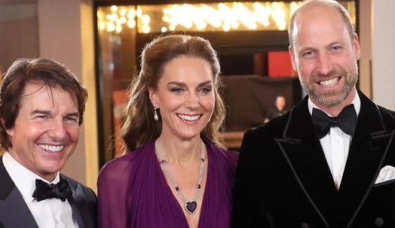 Tom Cruise hails Prince William, Kate Middleton after 'Digger' London premiere 